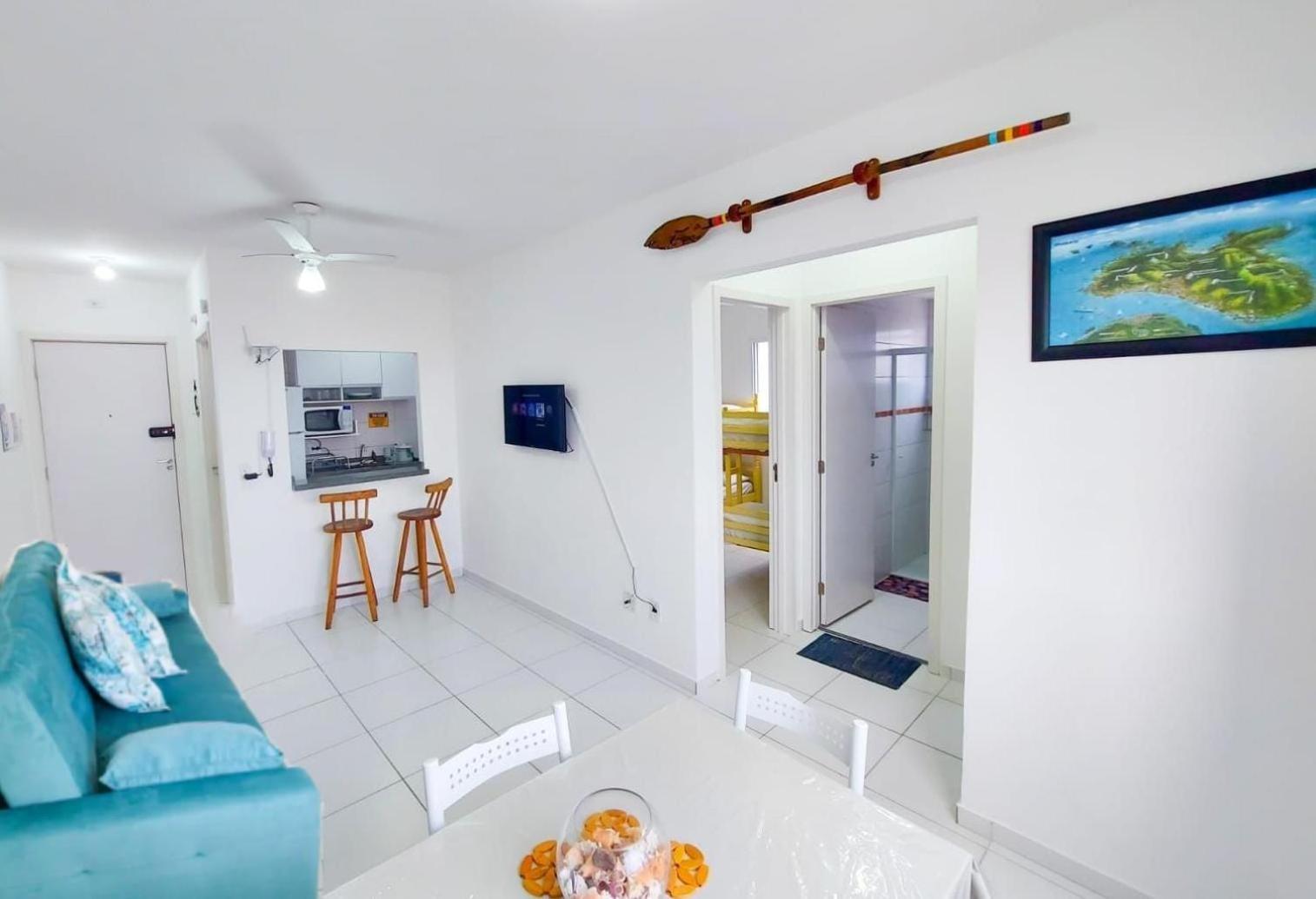 Apartamento Gab&Mar Praia Martim De Sa 卡拉瓜塔图巴 外观 照片